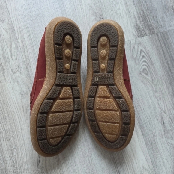 Born Nerina Suede Burgundy Loafers Women’s Size 10 - Picture 8 of 8